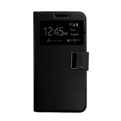 ebnb.gr - Θήκη flip με Call Display και δυνατότητα STAND για Huawei Nova - Μαύρο - TechMarket