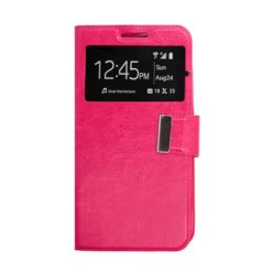 ebnb.gr - Θήκη flip με Call Display και δυνατότητα STAND για Huawei Nova - Φούξια - TechMarket