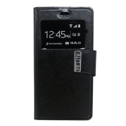 ebnb.gr - Θήκη flip με Call Display και δυνατότητα STAND για Huawei P8 Lite - Μαύρο - TechMarket