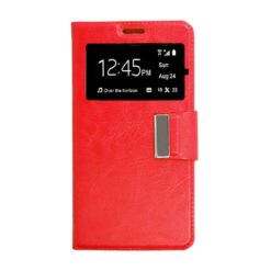 ebnb.gr - Θήκη flip με Call Display και δυνατότητα STAND για Huawei Y3 II - Κόκκινο - TechMarket