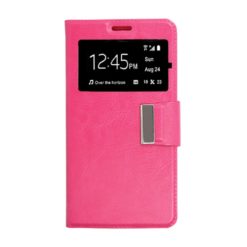 ebnb.gr - Θήκη flip με Call Display και δυνατότητα STAND για Huawei Y3 II - Φούξια - TechMarket