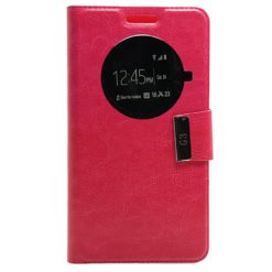 ebnb.gr - Θήκη flip με Call Display και δυνατότητα STAND για LG G3 - Φούξια - TechMarket