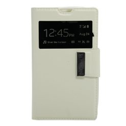 ebnb.gr - Θήκη flip με Call Display και δυνατότητα STAND για Nokia Lumia 435 - Λευκό - TechMarket