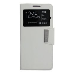 ebnb.gr - Θήκη flip με Call Display και δυνατότητα STAND για Samsung Galaxy A3 A310 (2016) - Λευκό - TechMarket