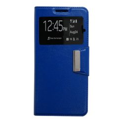 ebnb.gr - Θήκη flip με Call Display και δυνατότητα STAND για Samsung Galaxy A3 A310 (2016) - Μπλε - TechMarket