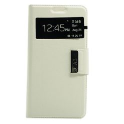ebnb.gr - Θήκη flip με Call Display και δυνατότητα STAND για Samsung Galaxy A3 - Λευκό - TechMarket