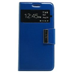 ebnb.gr - Θήκη flip με Call Display και δυνατότητα STAND για Samsung Galaxy A3 - Μπλε - TechMarket