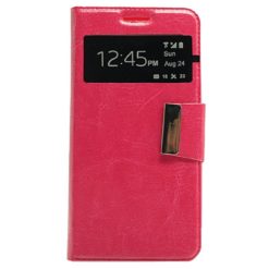 ebnb.gr - Θήκη flip με Call Display και δυνατότητα STAND για Samsung Galaxy A3 - Φούξια - TechMarket