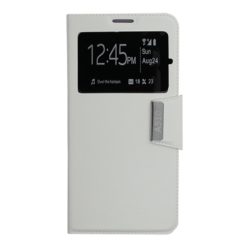 ebnb.gr - Θήκη flip με Call Display και δυνατότητα STAND για Samsung Galaxy A5 A510 (2016) - Λευκό - TechMarket