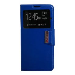 ebnb.gr - Θήκη flip με Call Display και δυνατότητα STAND για Samsung Galaxy A5 A510 (2016) - Μπλε - TechMarket