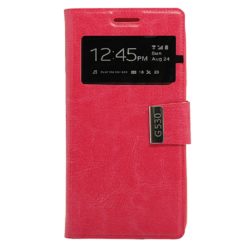 ebnb.gr - Θήκη flip με Call Display και δυνατότητα STAND για Samsung Galaxy Grand Prime G530H/G531 - Φούξια - TechMarket