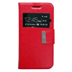 ebnb.gr - Θήκη flip με Call Display και δυνατότητα STAND για Samsung Galaxy J5 - Κόκκινο - TechMarket