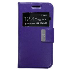 ebnb.gr - Θήκη flip με Call Display και δυνατότητα STAND για Samsung Galaxy J5 - Μωβ - TechMarket