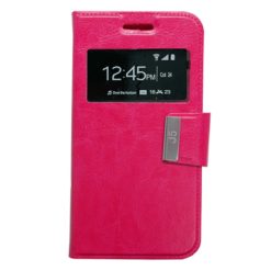 ebnb.gr - Θήκη flip με Call Display και δυνατότητα STAND για Samsung Galaxy J5 - Φούξια - TechMarket