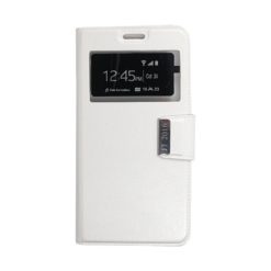 ebnb.gr - Θήκη flip με Call Display και δυνατότητα STAND για Samsung Galaxy J7 (2016) - Λευκό - TechMarket