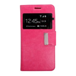 ebnb.gr - Θήκη flip με Call Display και δυνατότητα STAND για Samsung Galaxy J7 (2016) - Φούξια - TechMarket