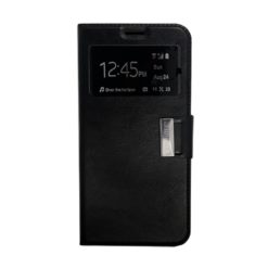 ebnb.gr - Θήκη flip με Call Display και δυνατότητα STAND για Samsung Galaxy Note 7 - Μαύρο - TechMarket