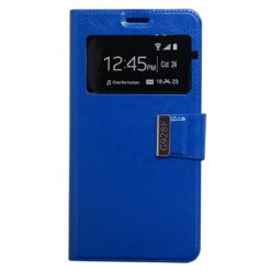 ebnb.gr - Θήκη flip με Call Display και δυνατότητα STAND για Samsung Galaxy S6 Edge Plus - Μπλε - TechMarket