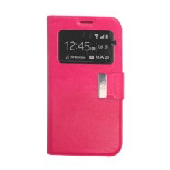 ebnb.gr - Θήκη flip με Call Display και δυνατότητα STAND για Samsung Galaxy S6 - Φούξια - TechMarket