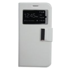 ebnb.gr - Θήκη flip με Call Display και δυνατότητα STAND για Samsung Galaxy S7 Edge - Λευκό - TechMarket