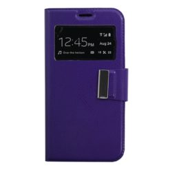 ebnb.gr - Θήκη flip με Call Display και δυνατότητα STAND για Samsung Galaxy S7 - Μωβ - TechMarket