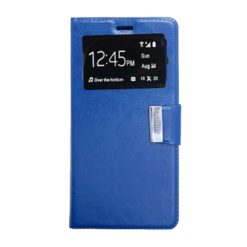 ebnb.gr - Θήκη flip με Call Display και δυνατότητα STAND για Vodafone Smart Platinum 7 - Μπλε - TechMarket