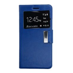 ebnb.gr - Θήκη flip με Call Display και δυνατότητα STAND για Vodafone Smart Ultra 7 - Μπλε - TechMarket