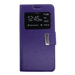 ebnb.gr - Θήκη flip με Call Display και δυνατότητα STAND για Vodafone Smart Ultra 7 - Μωβ - TechMarket