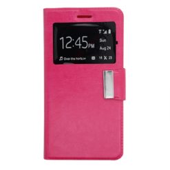 ebnb.gr - Θήκη flip με Call Display και δυνατότητα STAND για Vodafone Smart Ultra 7 - Φούξια - TechMarket