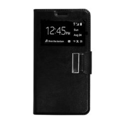 ebnb.gr - Θήκη flip με Call Display και δυνατότητα STAND για Xiaomi Redmi 3x - Μαύρο - TechMarket