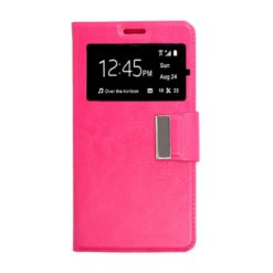 ebnb.gr - Θήκη flip με Call Display και δυνατότητα STAND για Xiaomi Redmi Redmi 3s /3 Pro - Φούξια - TechMarket