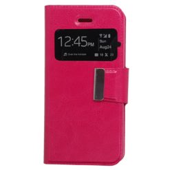 ebnb.gr - Θήκη flip με Call Display και δυνατότητα STAND για iPhone 5/5s/SE - Φούξια - TechMarket