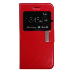 ebnb.gr - Θήκη flip με Call Display και δυνατότητα STAND για iPhone 6 Plus/6S Plus (5.5") - Κόκκινο - TechMarket