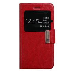 ebnb.gr - Θήκη flip με Call Display και δυνατότητα STAND για iPhone 6/6S (4.7") - Κόκκινο - TechMarket