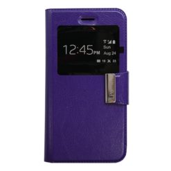 ebnb.gr - Θήκη flip με Call Display και δυνατότητα STAND για iPhone 6/6S (4.7") - Μωβ - TechMarket