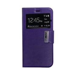 ebnb.gr - Θήκη flip με Call Display και δυνατότητα STAND για iPhone 7 / iPhone 8 - Μωβ - TechMarket