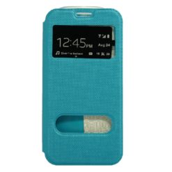 ebnb.gr - Θήκη flip με Call Display και δυνατότητα απάντησης για Samsung Galaxy S6 Edge - Γαλάζιο. - TechMarket