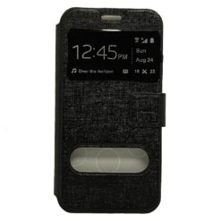 ebnb.gr - Θήκη flip με Call Display και δυνατότητα απάντησης για Samsung Galaxy S6 - Μαύρο - TechMarket