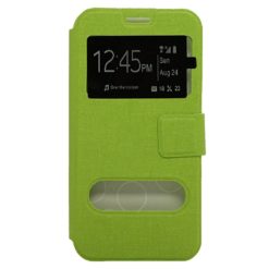 ebnb.gr - Θήκη flip με Call Display και δυνατότητα απάντησης για Samsung Galaxy S6 - Πράσινο - TechMarket