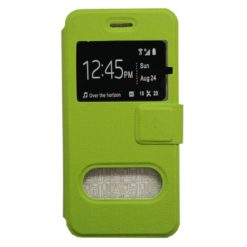 ebnb.gr - Θήκη flip με Call Display και δυνατότητα απάντησης για iPhone 6/6S (4.7") - Πράσινο - TechMarket