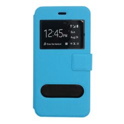 ebnb.gr - Θήκη flip με Call Display,δυνατότητα απάντησης & STAND για iPhone 6 Plus/6S Plus (5.5") - Γαλάζιο - TechMarket