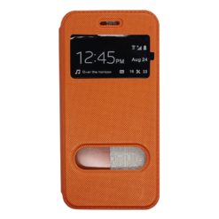 ebnb.gr - Θήκη flip με Call Display,δυνατότητα απάντησης & STAND για iPhone 6/6S (4.7") - Πορτοκαλί - TechMarket