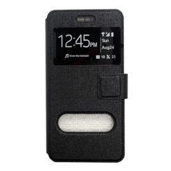 ebnb.gr - Θήκη flip με Call Display,δυνατότητα απάντησης και STAND για Huawei P9 - Μαύρο - TechMarket