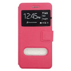 ebnb.gr - Θήκη flip με Call Display,δυνατότητα απάντησης και STAND για Huawei P9 - Φούξια - TechMarket