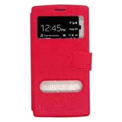 ebnb.gr - Θήκη flip με Call Display,δυνατότητα απάντησης και STAND για LG G4 - Φούξια - TechMarket