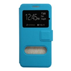 ebnb.gr - Θήκη flip με Call Display,δυνατότητα απάντησης και STAND για Samsung Galaxy A3 A310 (2016) - Γαλάζιο - TechMarket