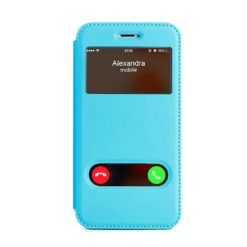 ebnb.gr - Θήκη flip με Call Display,δυνατότητα απάντησης και STAND για Samsung Galaxy J7 - Γαλάζιο - TechMarket