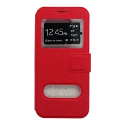 ebnb.gr - Θήκη flip με Call Display,δυνατότητα απάντησης και STAND για Samsung Galaxy S7 - Κόκκινο - TechMarket