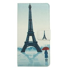 ebnb.gr - Θήκη Δερματίνης flip Πύργος του Eiffel - Rain - με υποδοχή καρτών και δυνατότητα STAND για Samsung Galaxy A5 - TechMarket