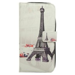 ebnb.gr - Θήκη Δερματίνης flip Πύργος του Eiffel με υποδοχή καρτών και δυνατότητα STAND για Samsung Galaxy Grand Prime G530H/G531 - TechMarket